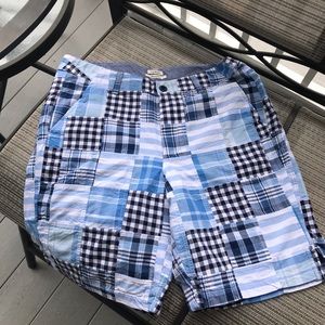 LL Bean Womens Madras Shorts